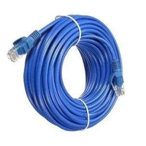 Cabo De Rede Cat6 20 Metros Azul