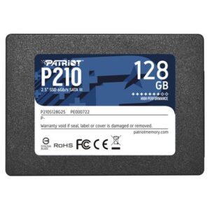 Ssd 128Gb 2,5 Sata Patriot P210