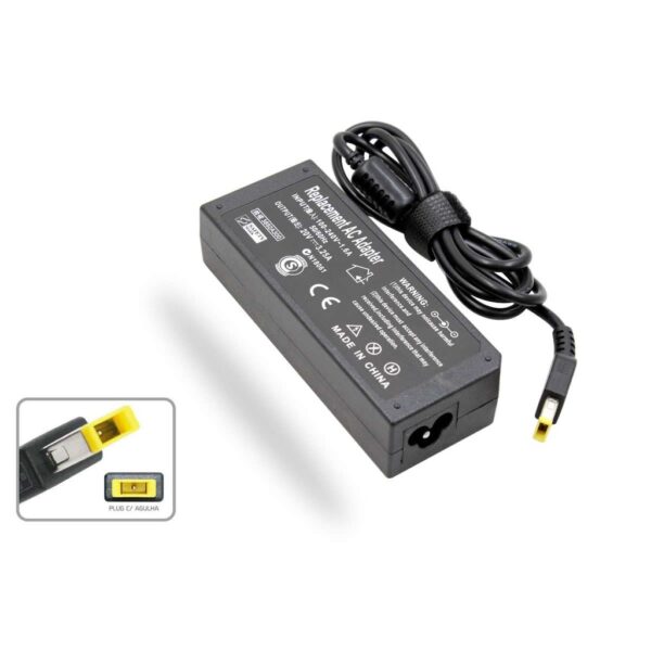 Carregador de Notebook Lenovo Pino Quadrado