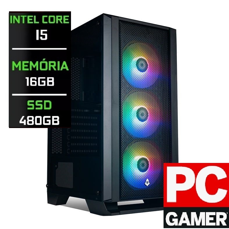 Computador Gamer i5 165G SSD 480 Gb - Virtual Equipamentos