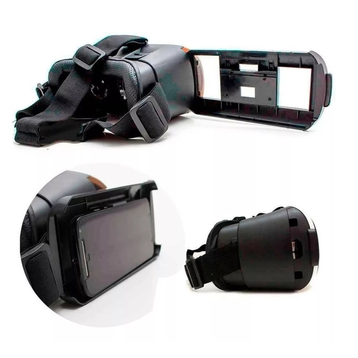 Óculos Vr Box 2.0 Realidade Virtual + Controle Cardboard 3d - Imagem 2