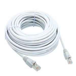 Cabo Internet Cat6 10 Metros - Plus Cable - Branco