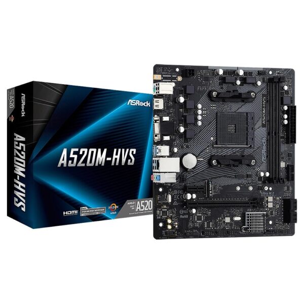 kit Placa-Mãe AMD AM4 DDR4 c/ Processador Ryzen 5 5500