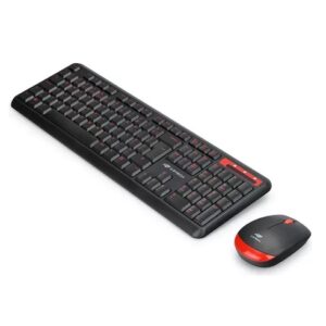 Kit Teclado e Mouse S/ Fio C3Tech K-W100