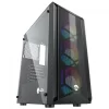 Gabinete Gamer Ninja Leaf, RGB, Vidro Temperado Com 3 Fans