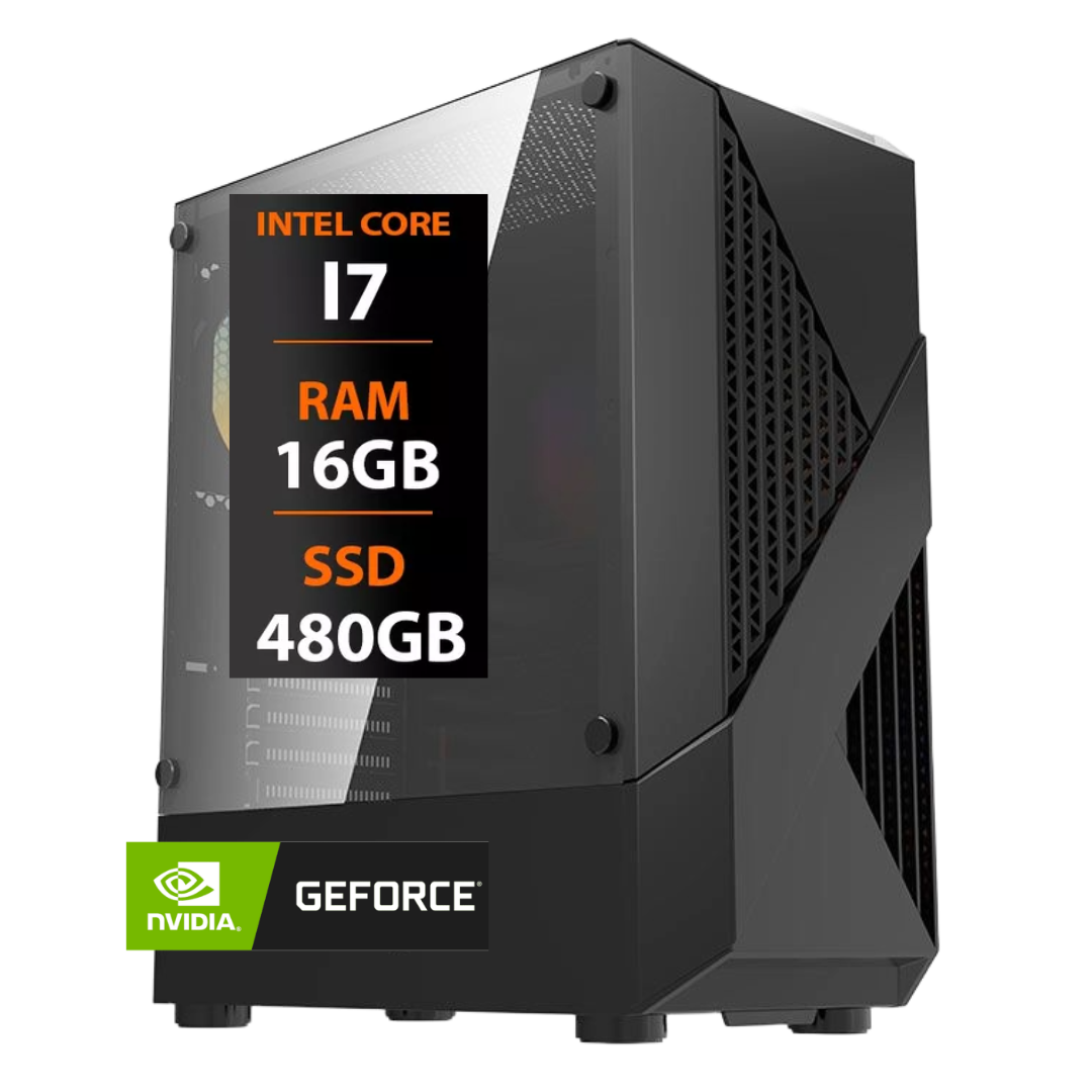 Computador gamer i7 16G SSD 480GB