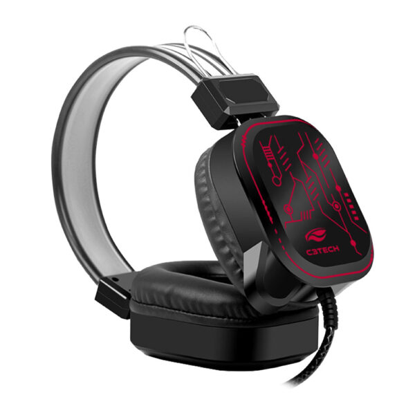 Headset Gamer C3Tech Crane II PH-G320BKV2, RGB, USB - Image 3