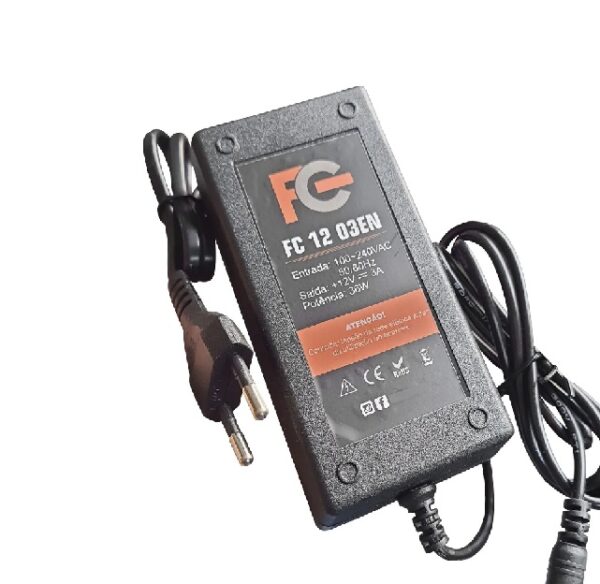 Fonte Para Monitor 12v 3a FC1203EN - Image 2