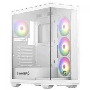 Gabinete Leonidas Magnus Com 4 Fans RGB