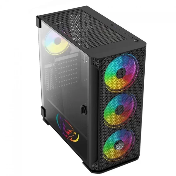 Gabinete Gamer SuperFrame Vamp, Sem Fonte, Com 4 Fans - Image 2