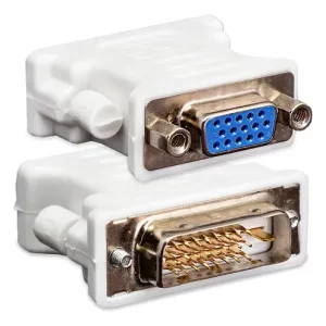 Adaptador Dvi-d Para Vga  24+1 Macho Vga 15p Fêmea
