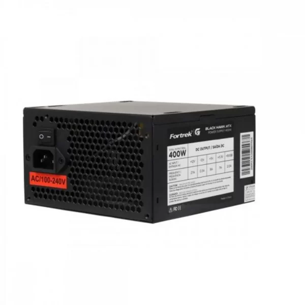 Fonte Fortrek Black Hawk ATX, 400 Watts, 80 Plus - Image 2