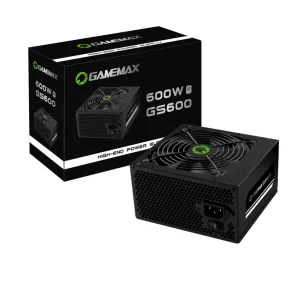 Fonte Gamemax GS600, 600 Watts 80 Plus
