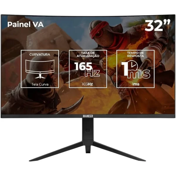 onitor Gamer Mancer Valak UZ32S, 32 Pol,1ms, 165Hz