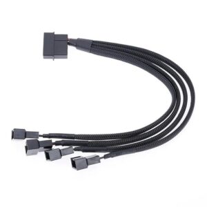 Adaptador Molex 4xFans 24cm
