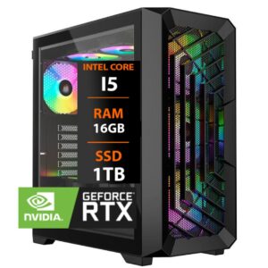 Computador Gamer i5 16G SSD 1TB RTX