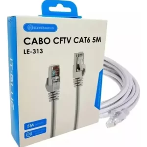 Cabo De Rede Cftv Cat6 5m