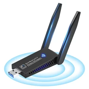 Adaptador Wifi USB Dual Band 2.4/5ghz 1300mbps