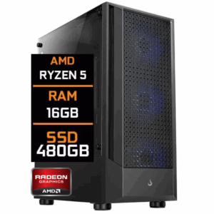 Computador Gamer Ryzen 5 16GB RX 550