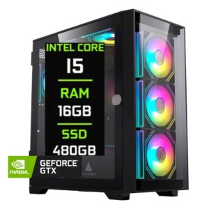 Computador Gamer i5 10400F 16G SSD 480GB GTX