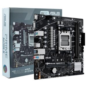 Placa Mãe Asus Prime A620M-K, AM5