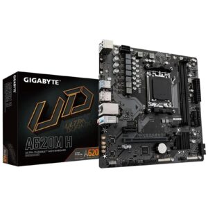 Placa Mãe Gigabyte A620M H, AM5, MATX, DDR5