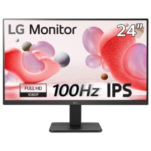 Monitor Gamer LG 24" Full HD, IPS, 100Hz, 5ms, HDMI, Preto,